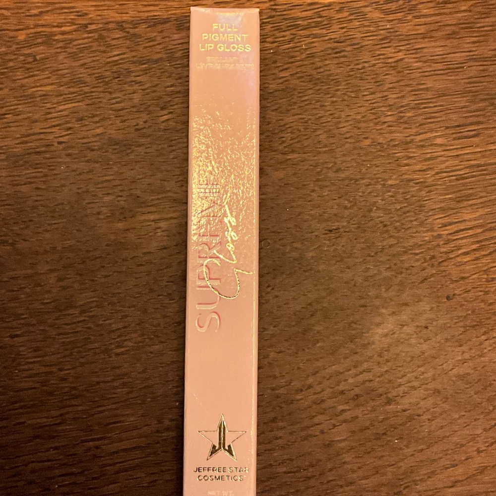 Jeffrey Star Cosmetics Supreme Gloss Red Affair NIB